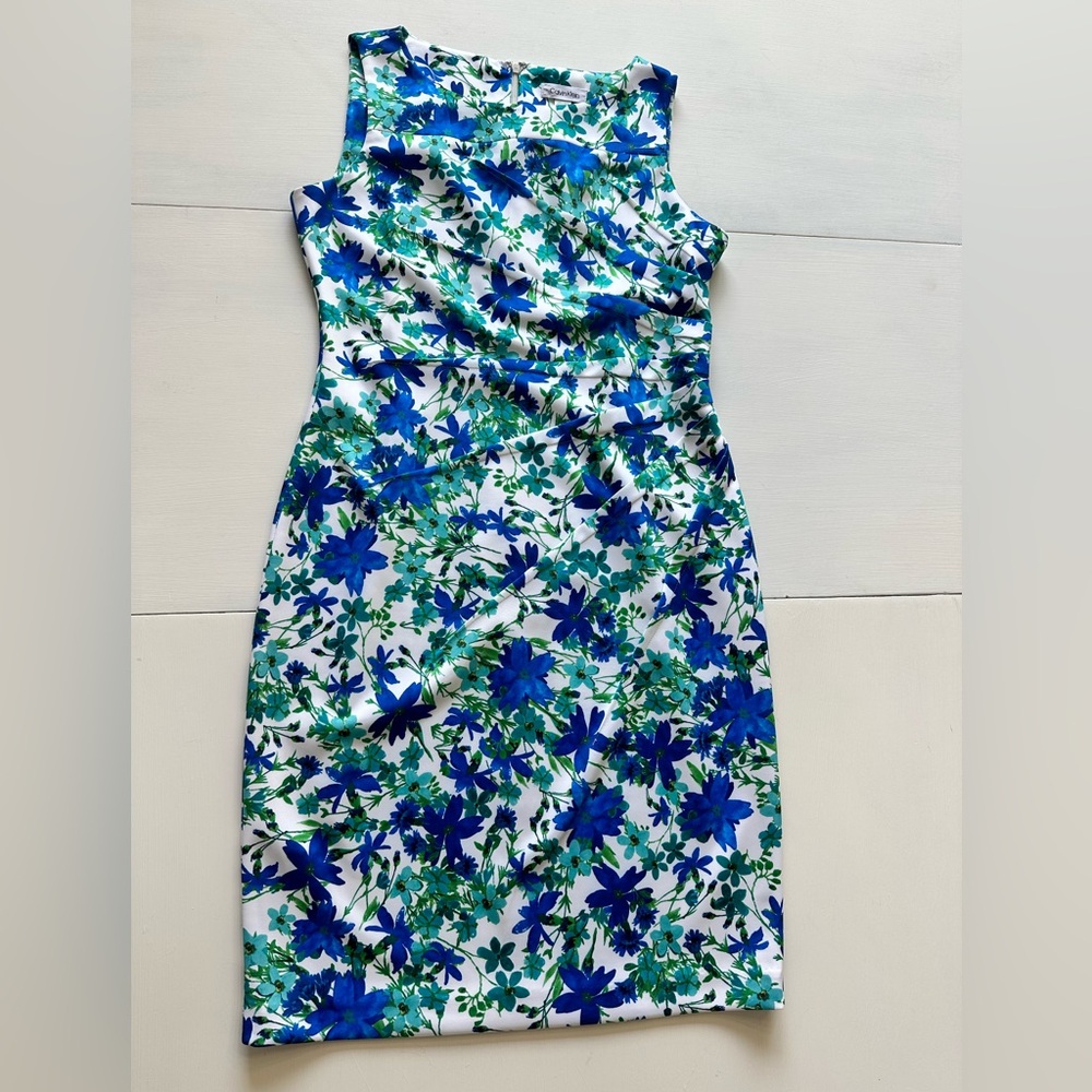 Calvin Klein Floral NWT Dress Size 10